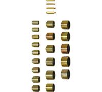 Gedore Automotive 2355418 KL-0039-1601 Jeu de manchons de pression/support, court, Ø 30-90 mm