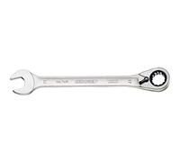 Gedore Clé mixte à cliquet 7 UR 11 – 11 mm, L.164 mm, réversible, angle de travail 7°