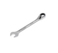 GEDORE Clé à fourche avec cliquet, Réversible, Taille 19 mm, Coudée, 12 pans, Profil UD, Clé, 7 UR 19