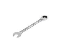 GEDORE Clé à fourche avec cliquet, Taille 19 mm, Plate, 12 pans, Profil UD, Clé, 7 R 19