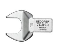 Gedore Clé à fourche d'insertion 7118-16 16mm 14x18 mat chromé CV GEDORE Quantité:1