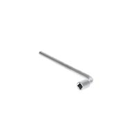 GEDORE Clé à pipe, 9 mm, Carré, 160 mm de long, Outil pour écrous et vis, Voiture, 25 V 9, Acier chromé