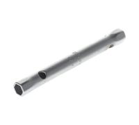 Gedore Clé à tube double 26 R ouv. de clé 8 x 9 mm L. 110 mm perçages-D. 6,5 mm chromé GEDORE Quantité:1