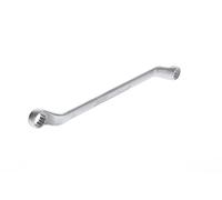 GEDORE Clé polygonale double, Taille 18+21 mm, Contre-coudée, Coudée à 5°, fine, 12 pans, Profil UD, Clé, 2 18X21