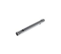 GEDORE Clé tubulaire double, 10 + 11 mm, 6 pans, 120 mm de long, Outil pour écrous et vis, Voiture, 26 R 10x11, Acier chromé