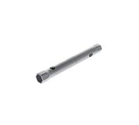 GEDORE Clé tubulaire double, 11 + 13 mm, 6 pans, 140 mm de long, Outil pour écrous et vis, Voiture, 26 R 11x13, Acier chromé