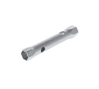 Gedore Clé à tube double 26 R ouv. de clé 21 x 23 mm L. 170 mm perçages-D. 14,5 mm chromé GED Quantité:1