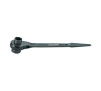 Gedore Cliquet de construction en acier Gedore, double hexagone 17x19 mm Quantité:1