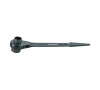 Gedore Cliquet de construction en acier Gedore, double hexagone 19x22 mm Quantité:1
