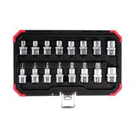 Gedore coffret douilles Torx 1/2 - 16 pièces