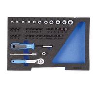 Gedore Composition de douilles 1/4"", en module 1/2 L-BOXX 136 - 1100 CT1-20