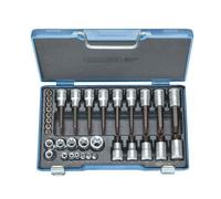 Gedore Composition de douilles tournevis 1/2""+1/4"" - 19 TX 20