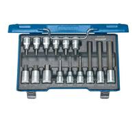 Gedore Composition de douilles tournevis 1/2"" 5-17 mm - IN 19 LKM