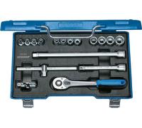 GEDORE D 30 GMU-10 Jeu de clés à douilles 3/8" 17 pièces profil UD 6-19 mm, 6239380