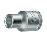 Gedore Douille D 19 1/2 po. 12 pans ouv. de clé 1.1/8 po. L. 43 mm GEDO Quantité:1