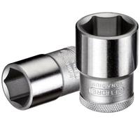 GEDORE Douille, Entraînement 1/2" 12,5 mm, 6 pans, Diamètre 36 mm, Outil, 19 36, Acier chromé