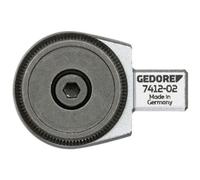 Gedore Embout à cliquet réversible 7412-02 1/2 po. SE 9x12 mat chromé CV GEDORE Quantité:1