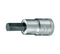 Gedore Embout de douille IN 19 (AF) – 1/2 po (12,5 mm) – 6 pans femelle 3/16 po