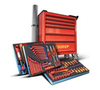Gedore Gedore Servante d’atelier 103 pièces assortiment Hochvolt VDE Quantité:1
