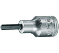 Gedore Embout de ouille IN 19 (AF) 1/2 po. 6 pans femelle ouv. de clé 5/16 po. L Quantité:1