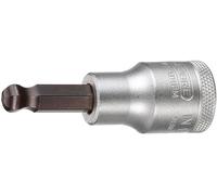 Gedore Embout femelle 1/2'' IN 19 K 14 2663090 – tête sphérique 6 pans intérieurs 14 mm