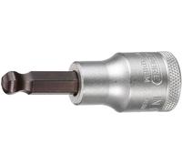 Gedore Tournevis à embout femelle 1/2" – tête sphérique hexagonale 8 mm – Quantité 1