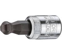 Gedore Tournevis embout femelle 1/4" (6,3 mm) à bille – Embout hexagonal 5 mm – 1 pièce
