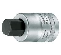 GEDORE IN 21 22 Embout de tournevis 1" femelle 6 pans 22 mm, 6181360
