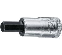 Gedore Embout de ouille IN 30 3/8 po. 6 pans femelle ouv. de clé 7 mm L. 47 mm G Quantité:1