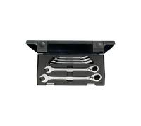 Gedore Set de clés mixtes à cliquet 7 UR-005 5 pcs. ouv. 8-19 av.levier d'inversion 7 U Quantité:1