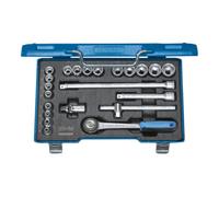 Gedore Jeu de clés à douilles 30 HMU-10 3/8" 22 pièces 6 pans 6-22 mm 6235470