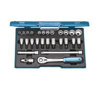 Gedore Jeu de douilles D19 IMU-10 1/2" (12,5 mm) 27 pièces 10–30 mm