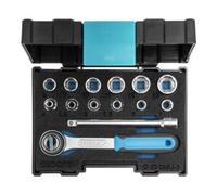 Gedore Jeu de clés à douille Gedore 1/4" 14 pièces profil UD 4-13 mm Quantité:1
