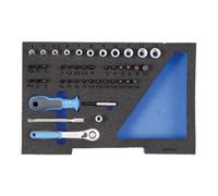 Gedore Jeu de clés à douille Gedore 1/4'' en 1/2 module L-BOXX 136 Quantité:1