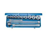 Gedore Jeu de clés à douille Gedore 3/4'' 14 pièces, hexagone 22-50 mm (32 EMZ) Quantité:1