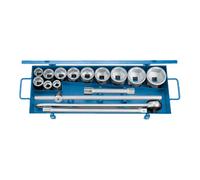 Gedore Jeu de clés à douille Gedore 3/4'' 16 pièces, hexagone 22-60 mm (32 FMU-2) Quantité:1