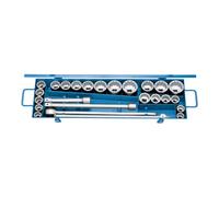 Gedore Jeu de clés à douille Gedore 3/4'' 25 pcs profil UD mm+INCH Quantité:1