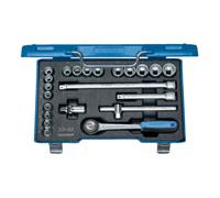 Gedore Jeu de clés à douille Gedore 3/8'' 22 pièces, profil UD 6-22 mm (D 30 HMU-3) Quantité:1