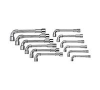 Gedore Jeu de clés à tube double Gedore 12 pcs 8-19 mm Quantité:1