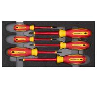 GEDORE red R22150016 Jeu de tournevis VDE 2/6 CT-Modul 6 pièces, 3301715