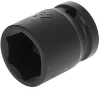 Gedore Douille à choc K 19 22 – 22 mm – 1/2'' (12,5 mm) 6 pans – Quantité 1