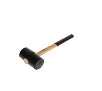 Gedore Maillet en caoutchouc 226 E-3 Ø 75 mm 990 g manche en frêne 380 mm 2 faces plates
