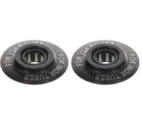 GEDORE Molette de coupe pour coupe-tube, Ø du perçage : 4,8 mm, Largeur du moyeu : 5,1 mm, Diamètre de la molette : 20 mm, Longueur 120 mm, E-2180 3 A (Lot de 2)