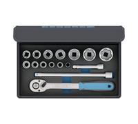 Jeu d'embouts à douille TC 19-MU-10 dans une trousse en tissu, profil C 1/2" Gedore | 4010886951033