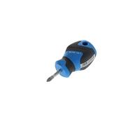 GEDORE Petit tournevis cruciforme PZ1, Mini tournevis court, Manche à 3 composants, Longueur 81 mm, Outil, 2161 PZ 1