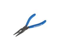 GEDORE Pince à becs demi-ronds, Becs longs, Striée, Droite, Trempée par induction, Poignée antidérapante, Longueur 140 mm, 8132-140 TL