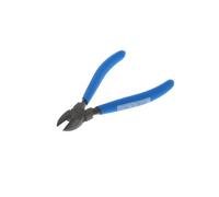 GEDORE Pince coupante diagonale renforcée pour fils semi-rigides max. 1,6 mm, modèle suédois, Poignée antidérapante, Trempée, Longueur 125 mm, 8314-125 TL