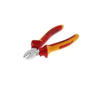 GEDORE Pince coupante diagonale VDE pour fils semi-rigides max. 1,6 mm, Isolée, Électricité, Longueur 160 mm, VDE 8314-160 H