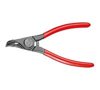 GEDORE Pince de montage pour circlips extérieurs, Avec ressort d’ouverture/protection anti-pincement, coudée à 90°, Diamètre des pointes : 2,3 mm, 8000 A 31