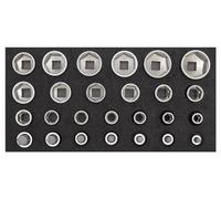 GEDORE red R22150009 Jeu de douilles 1/2" 2/6 CT-modul 26 pièces, 3301708